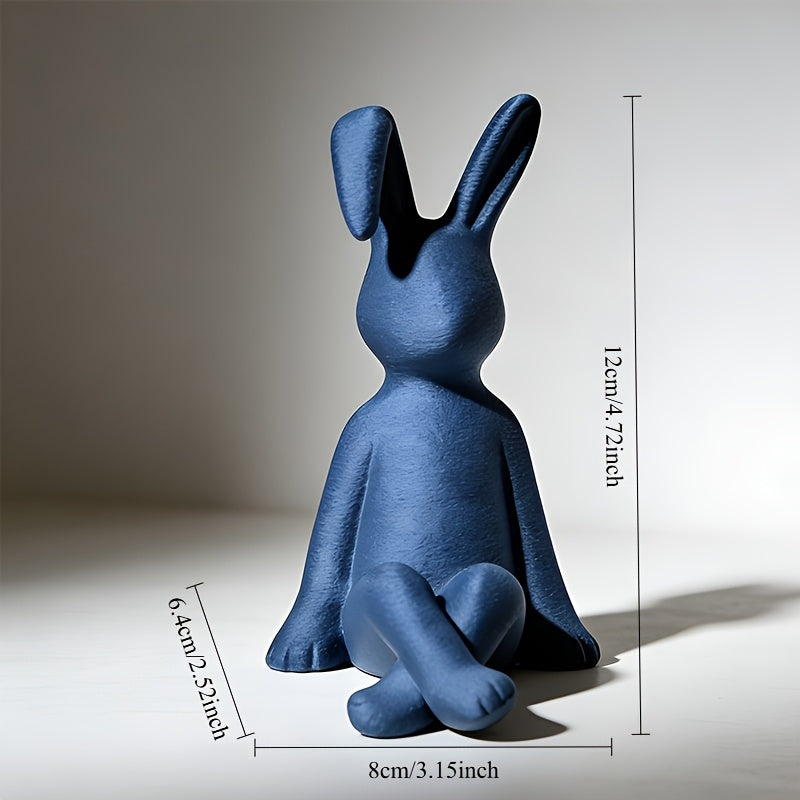 Tnessential One Creative Cute Healing Animal Figurine: Charming Sitting 3D Decor