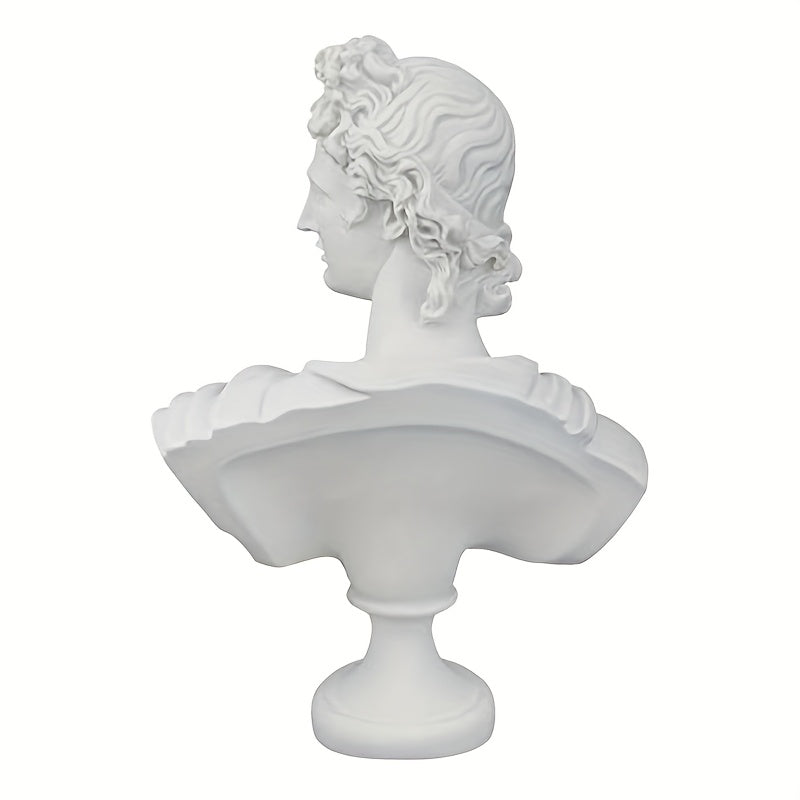 Tnessential Apollo Bust Greek and Roman Mythology God of Sunlight 15.24 3D Decor