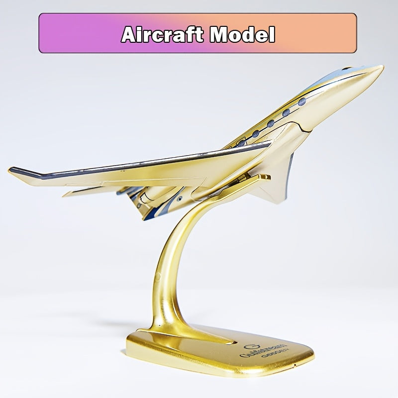 Tnessential 3-inch Golden Airplane Model (TWL Paint Style) 3D Decor