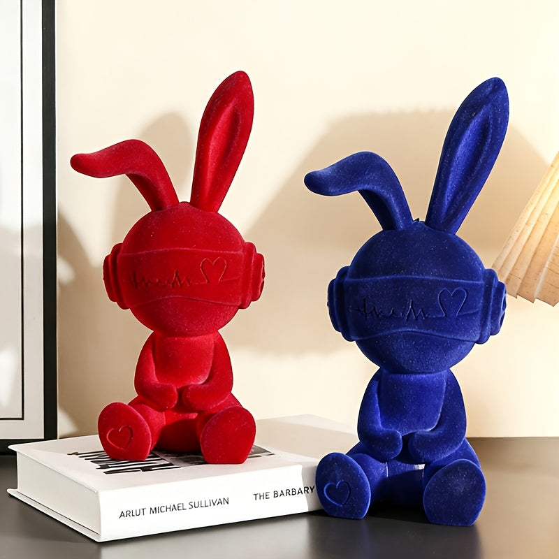 Tnessential Easter Bunny Statue 3D Decor