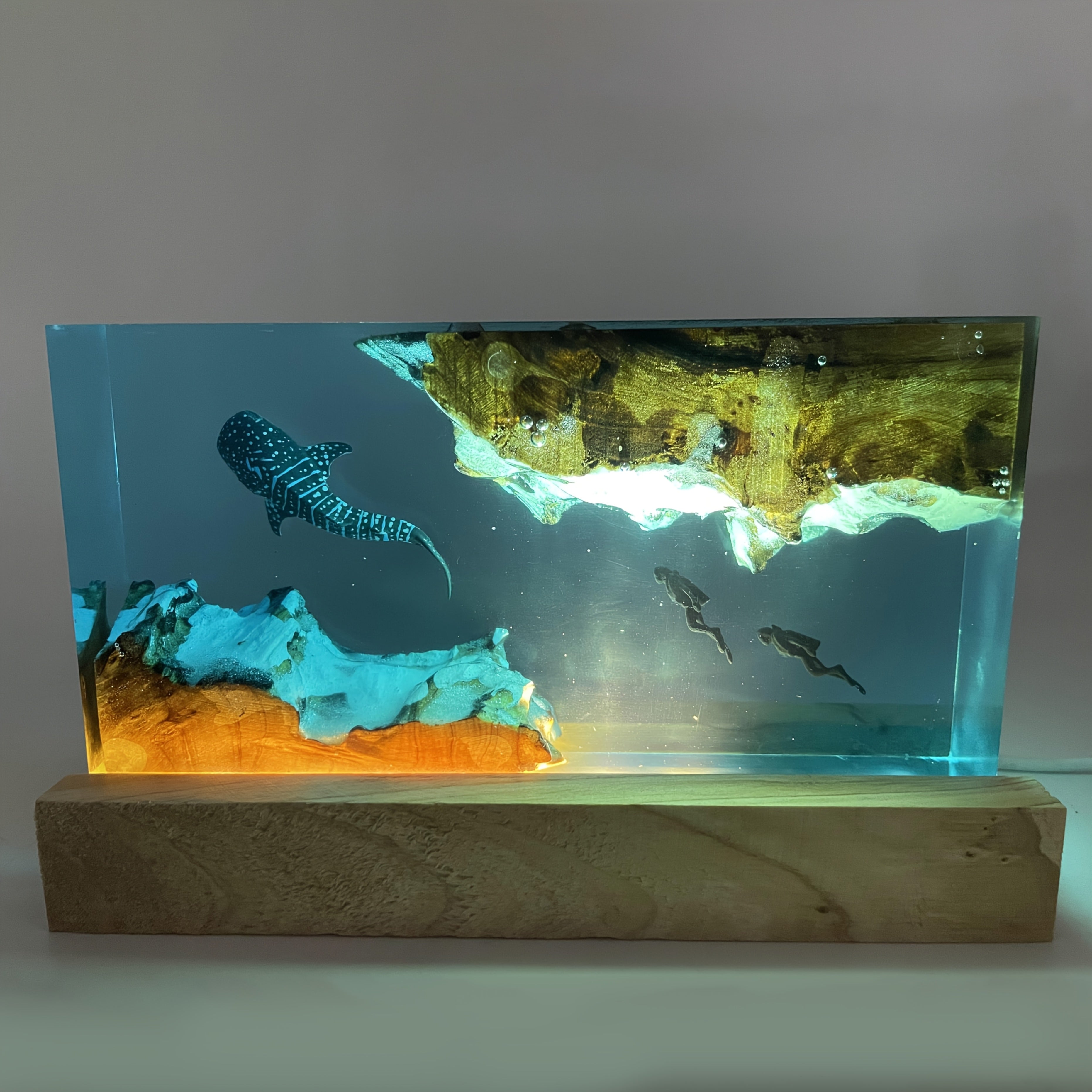 Tnessential Ocean-inspired Resin Art 3D Decor