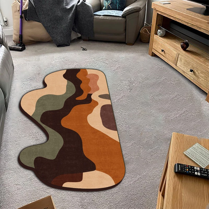 BROWN 4 RUG view 9