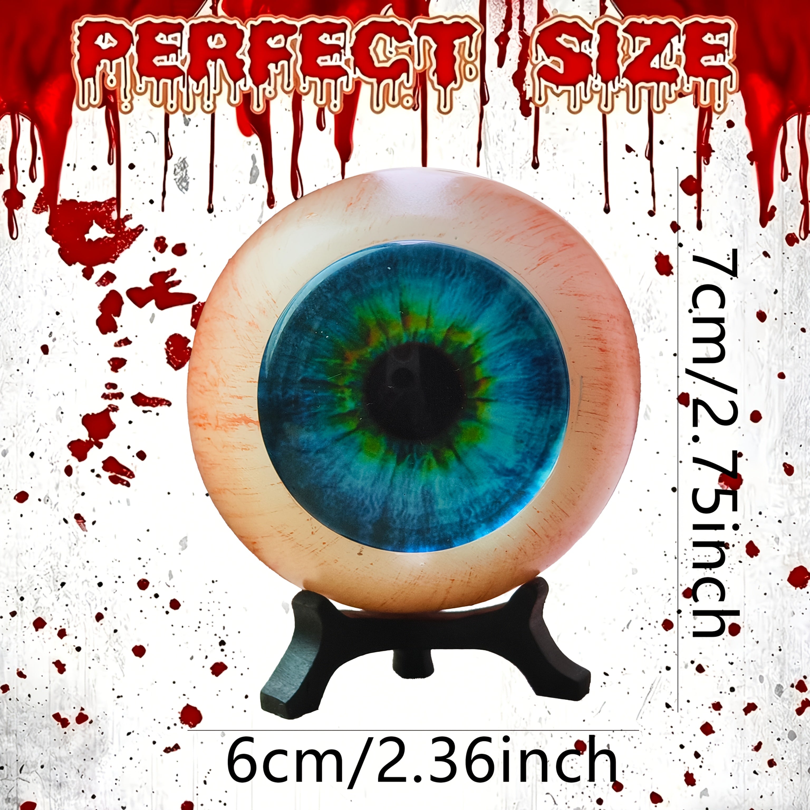 Tnessential Hyper-realistic Monster Eye Decor 3D Decor