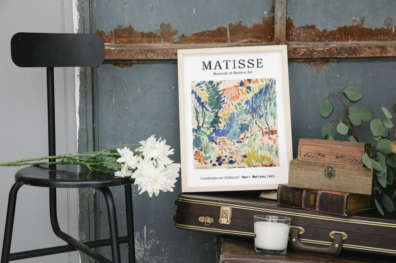 HENRI MATISSE ART CANVAS POSTER