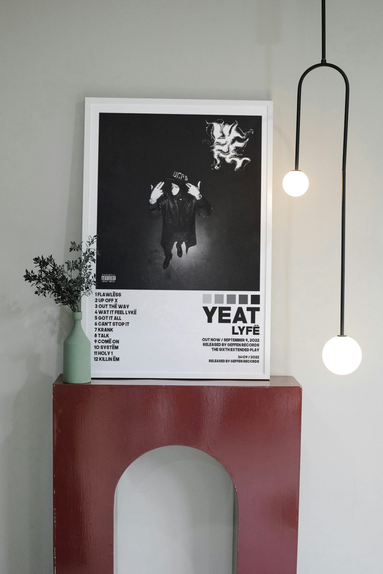 YEAT "LYFE" CANVAS POSTER