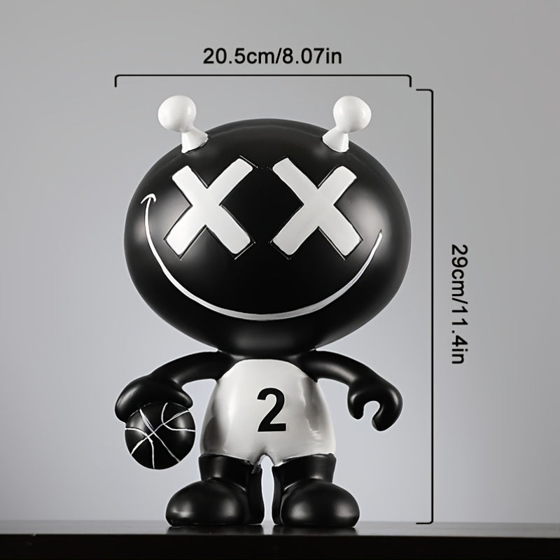 Tnessential Large Abstract Decorative Ornament Cartoon 3D Decor