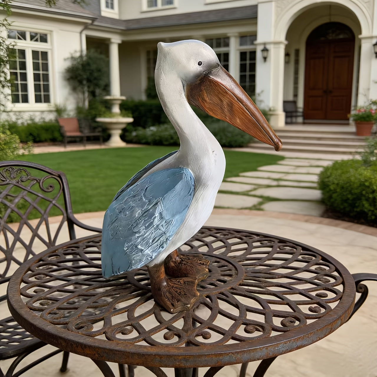 Tnessential Resin Decorative Piece Shaped Like a Pelican 3D Decor