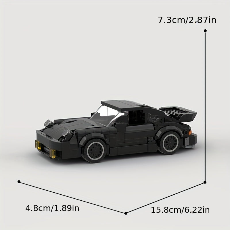 Tnessential MOC 359pcs Champion Speed Classic Sports Car City Block 3D Decor