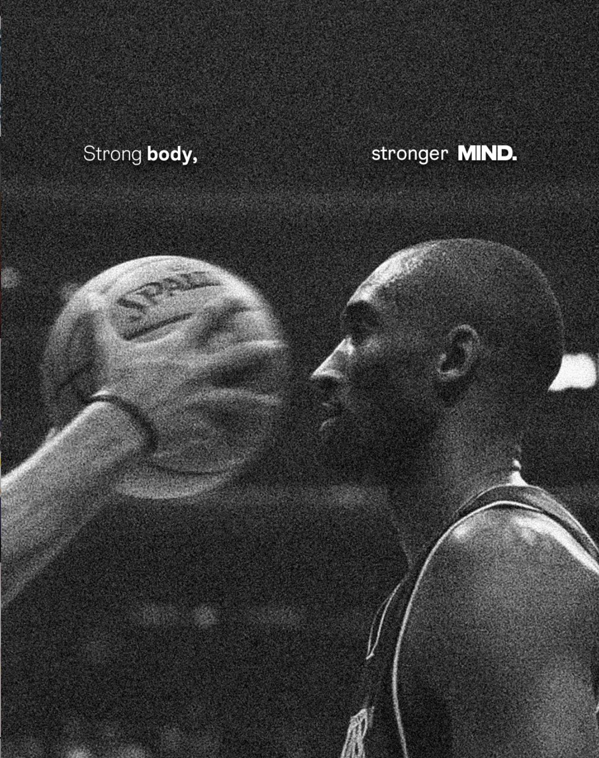 MAMBA MENTALITY MOTIVATION CANVAS POSTER