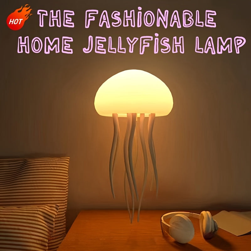 Tnessential Latest Popular Voice-controlled Jellyfish Lamp in 2026 3D Decor