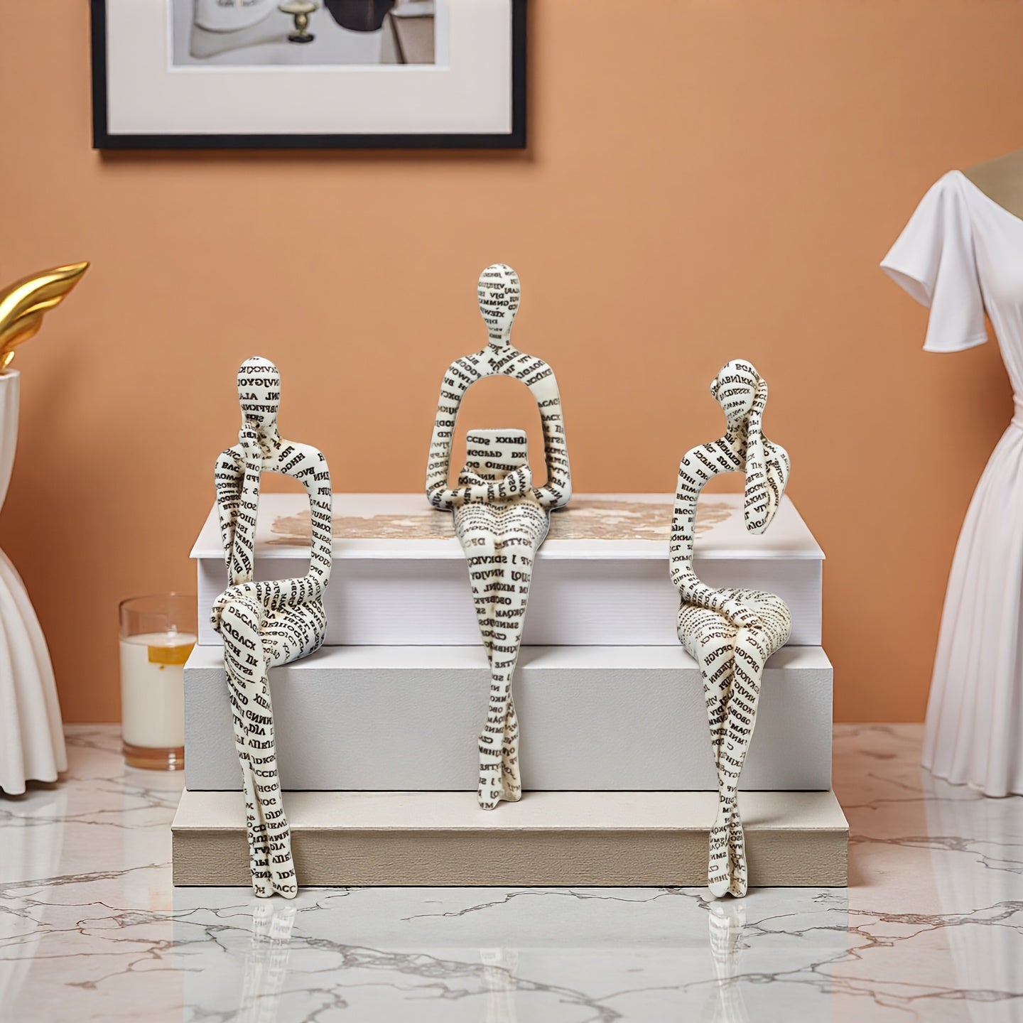 Tnessential Philosophy Figurines 3D Decor