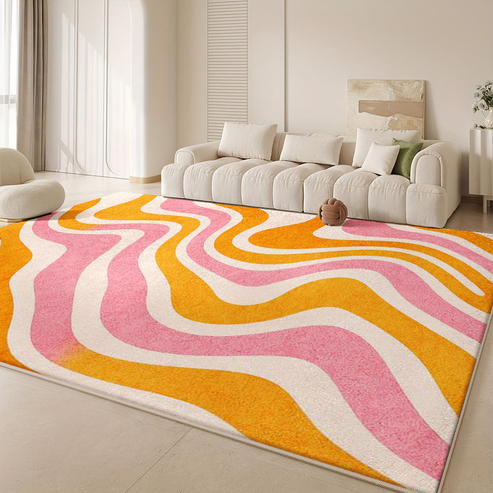 PINK ABSTRACT 3 RUG