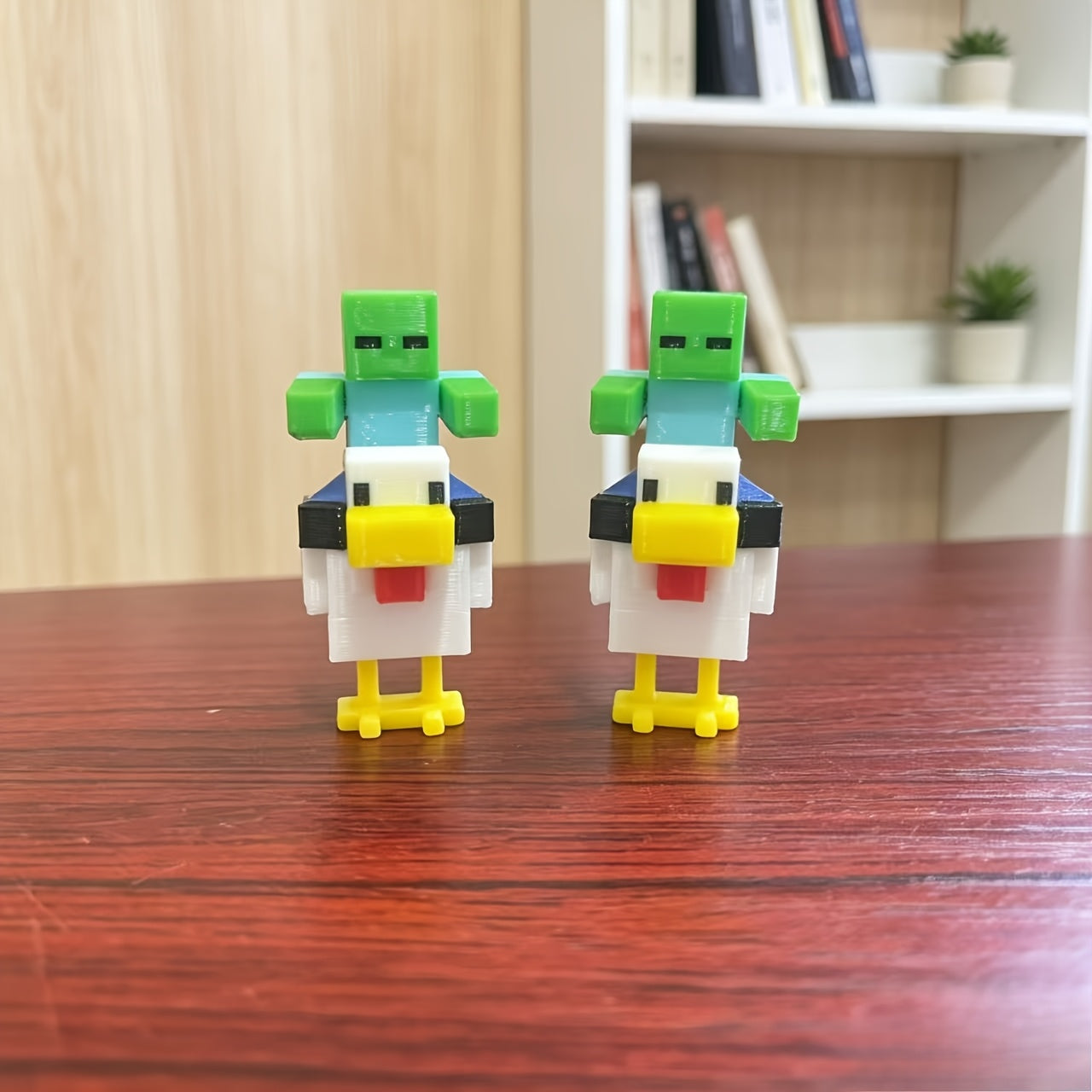 Tnessential Printed Chicken Knight Collected Characters 3D Decor