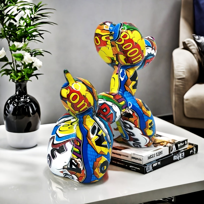 Tnessential Creative Resin Dog Decoration 3D Decor