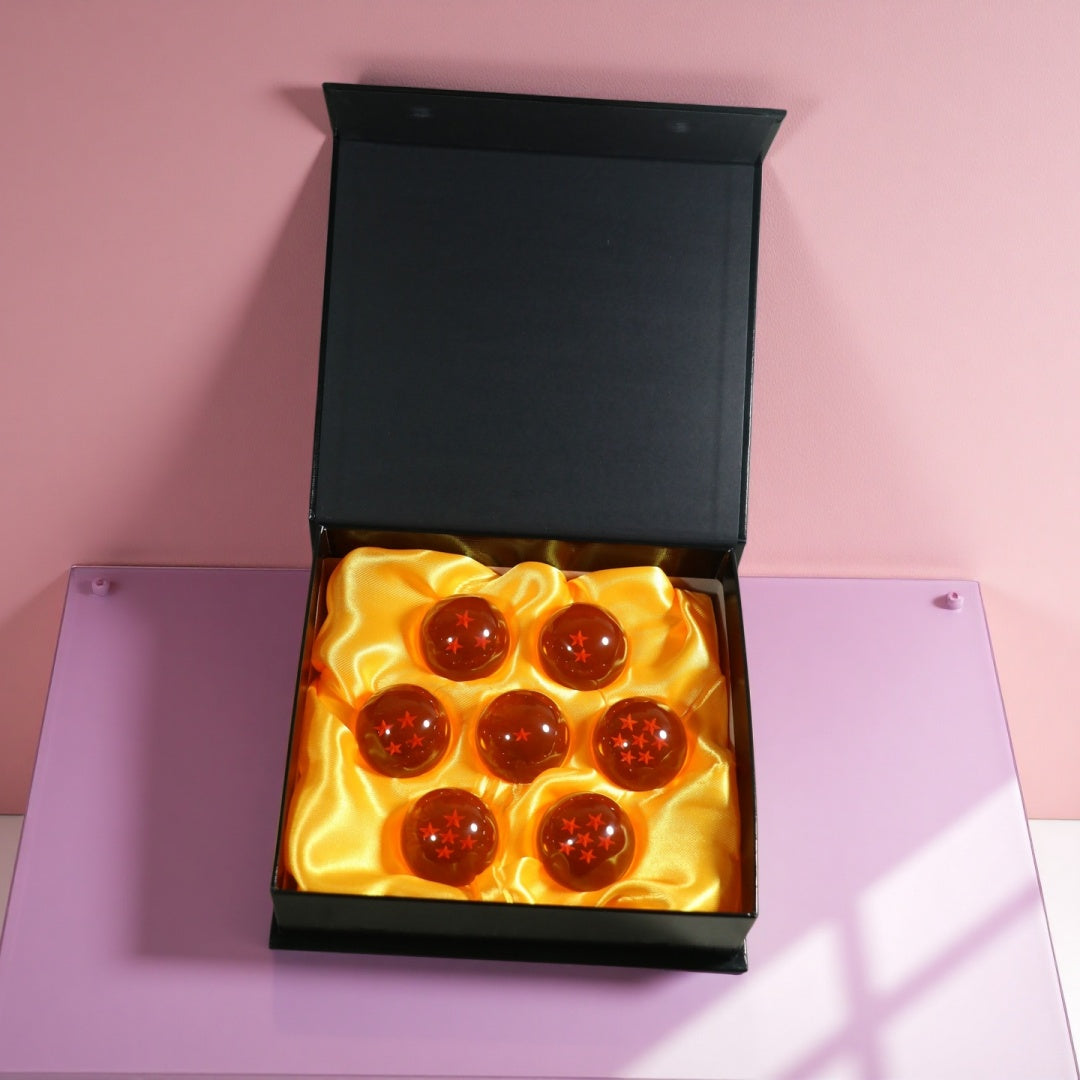 Tnessential Anime Dragon Ball 7 Dragon Balls Action Figure Model 3D Decor