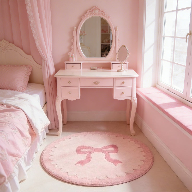 CREAM ROUND 2 RUG view 4