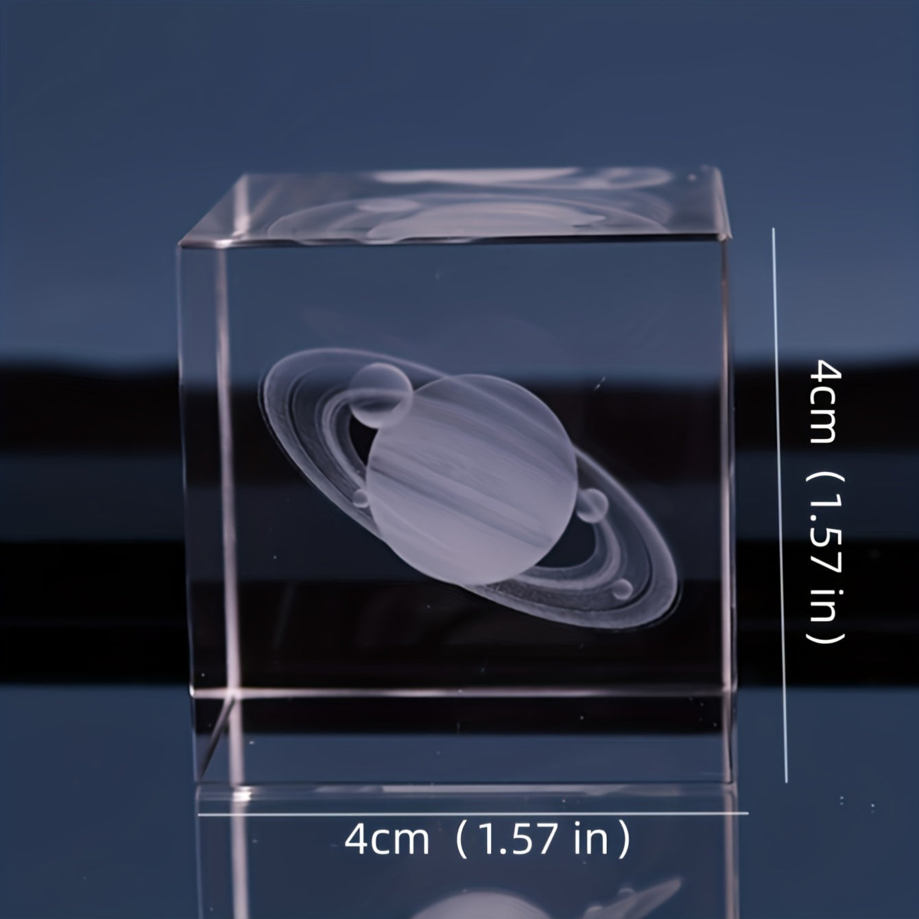 Tnessential Lunar Cloud Cube Galaxy Solar System Rainy Day Super Mini 3D Decor