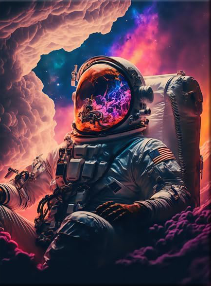 ASTRONUT CANVAS POSTER