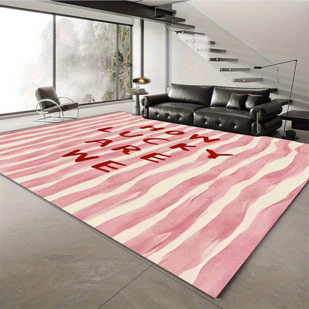 PINK VINTAGE RUG view 4