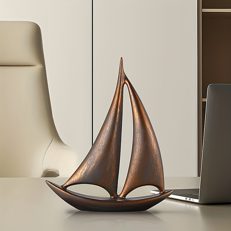 Tnessential Ocean-themed Statue Ornament for or TV Cabinet 3D Decor