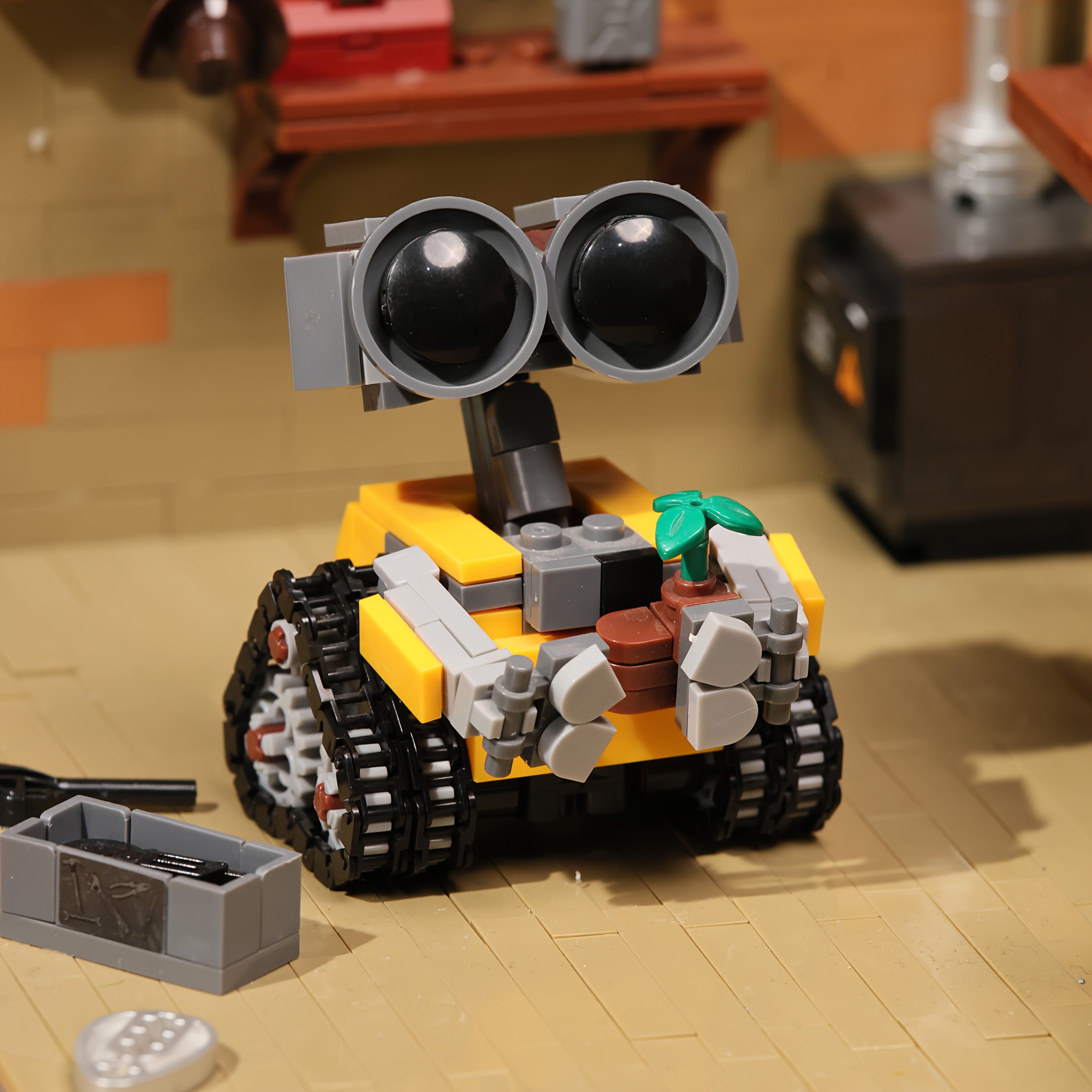 Tnessential WALL-E Robot Building Block Model Set 3D Decor