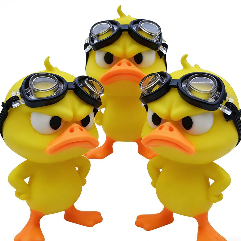 Tnessential Swimming Champion Duck Ornament: Multiple Decorative 3D Decor