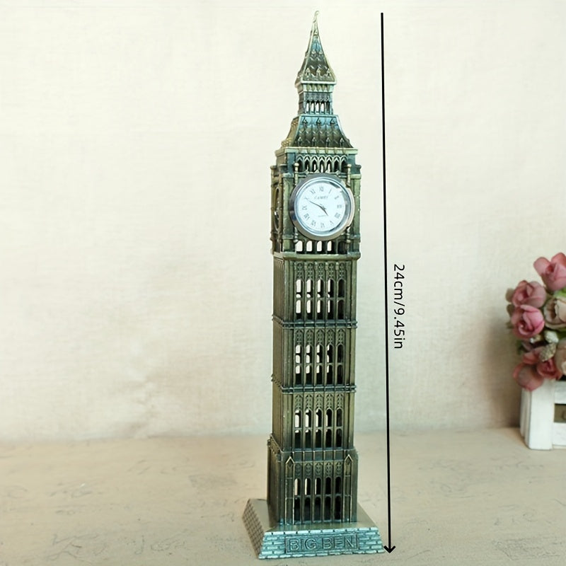 Tnessential British Landmark Big Ben Model Crafts 3D Decor