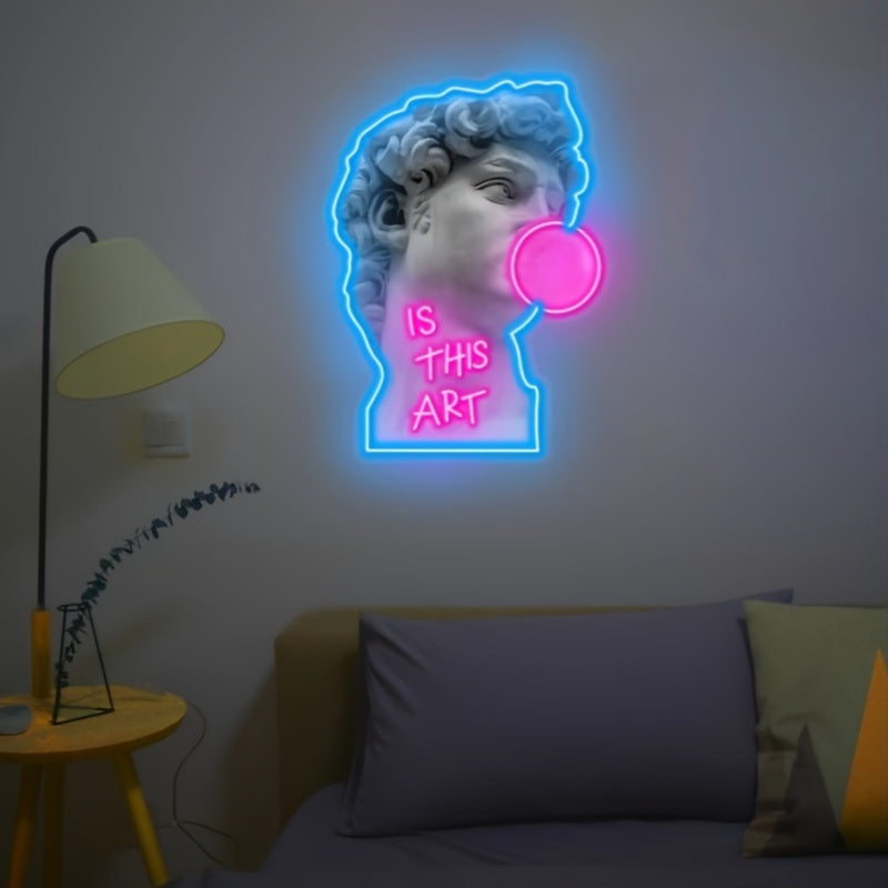 Tnessential Blowing Bubble David 3D Decor