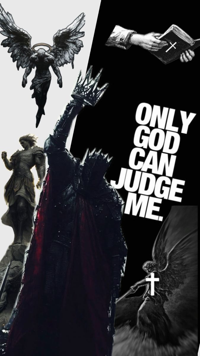 DIVINE JUDGMENT FAITH CANVAS POSTER