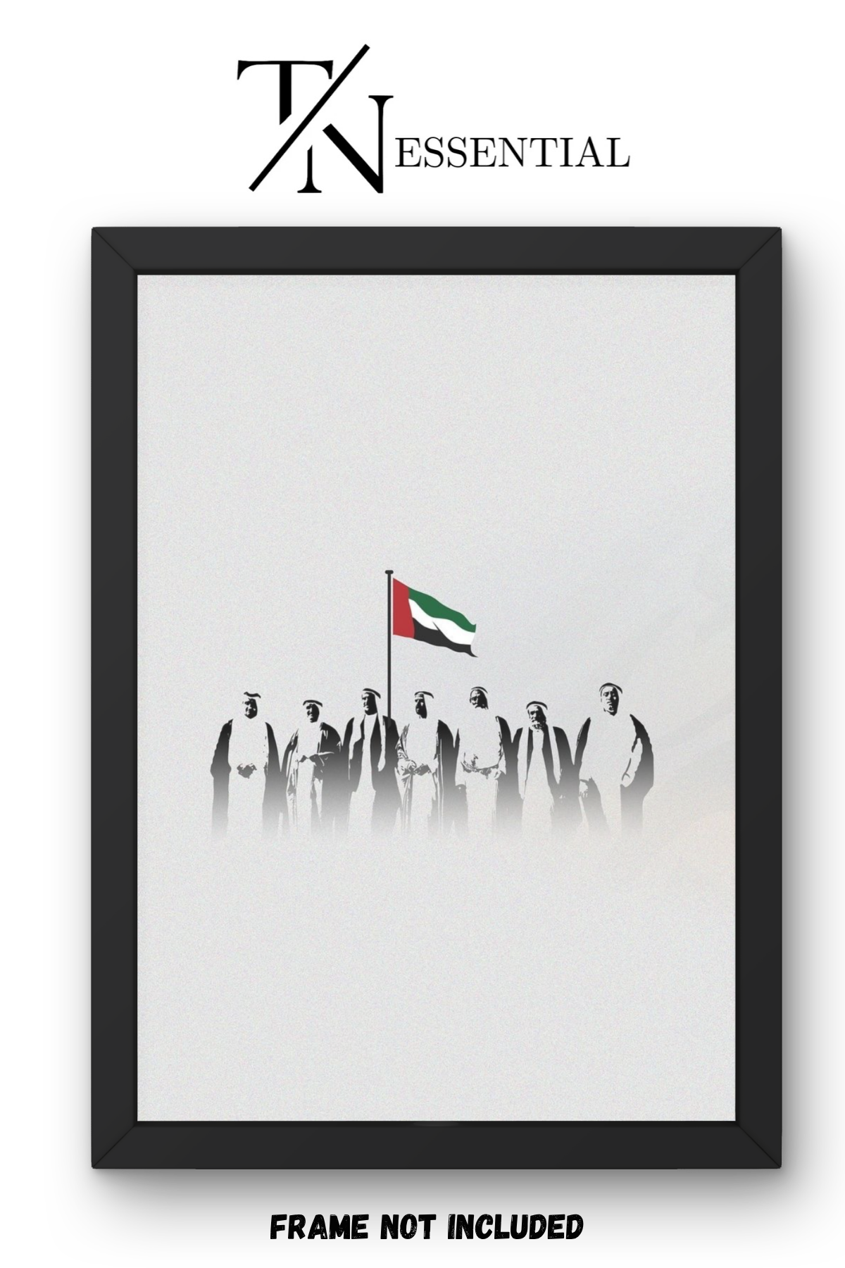 EMIRATI FOUNDERS NATIONAL DAY CANVAS POSTER