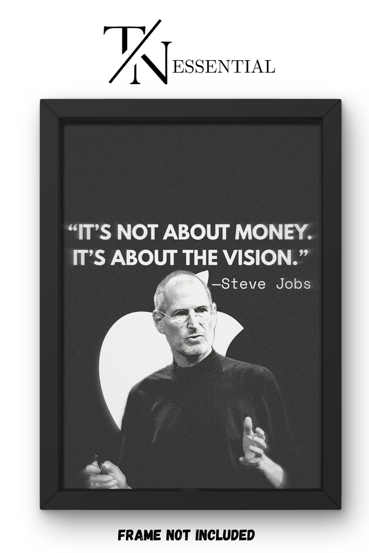 STEVE JOBS VISION QUOTE CANVAS POSTER