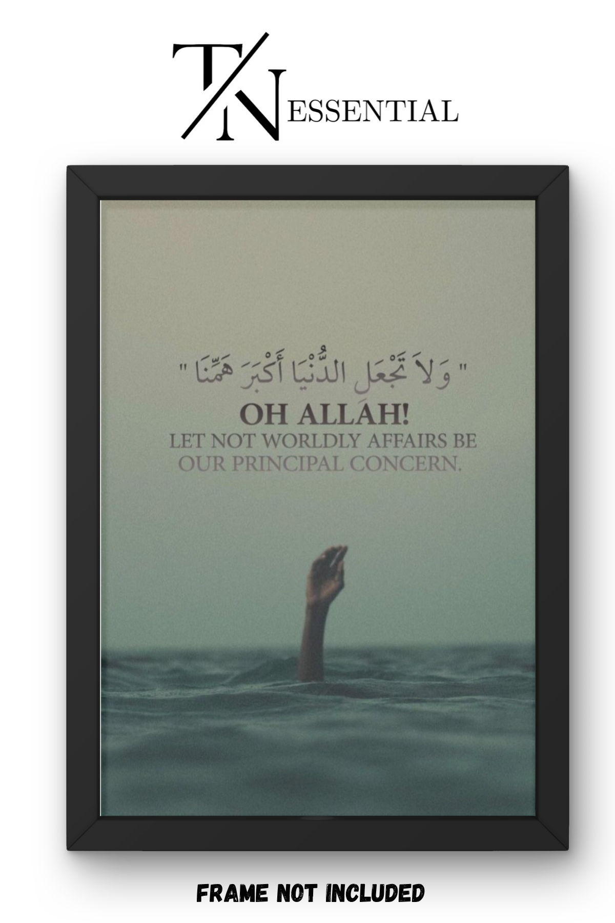 SPIRITUAL OCEAN AESTHETIC CANVAS POSTER