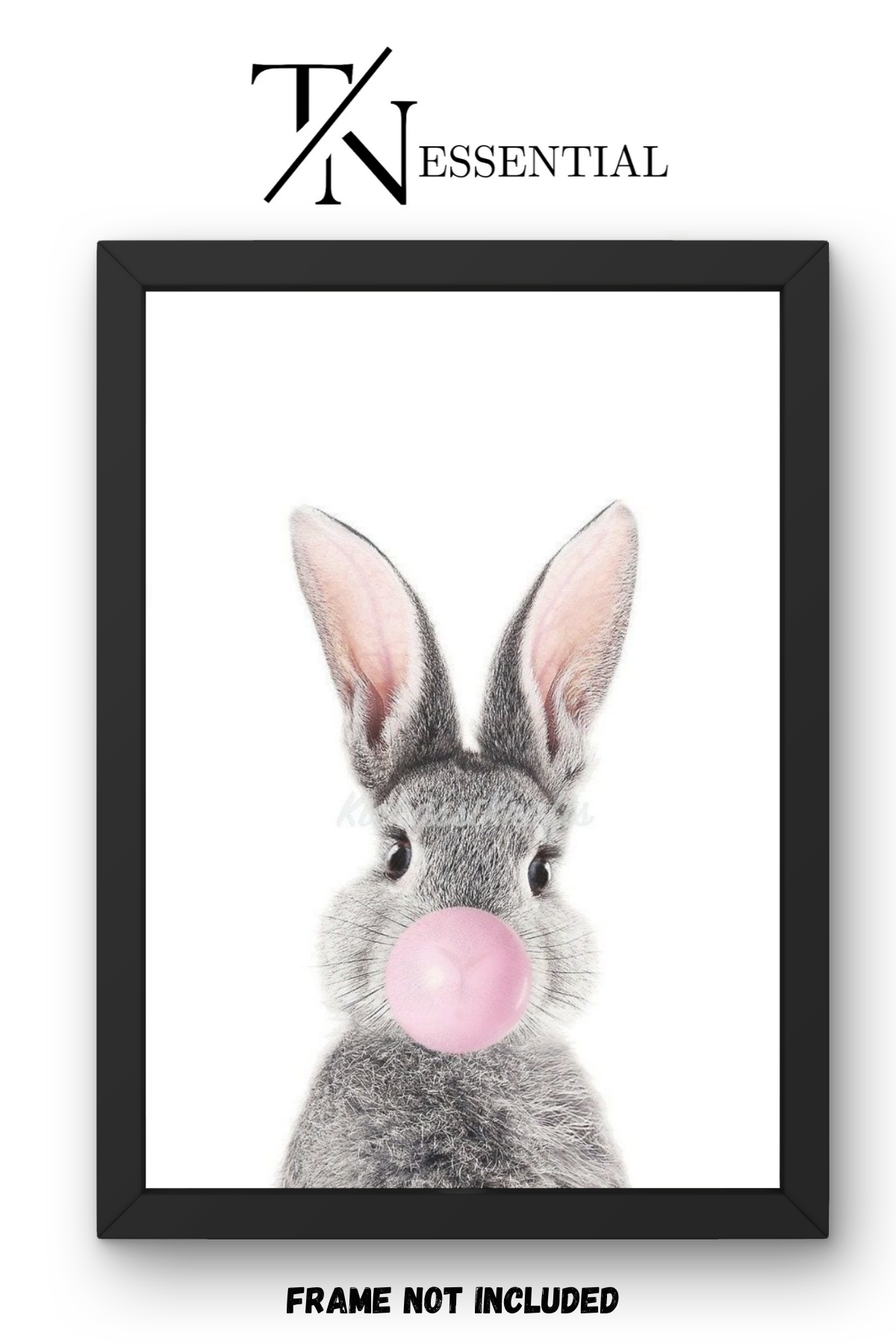 BUNNY BUBBLEGUM CANVAS POSTER