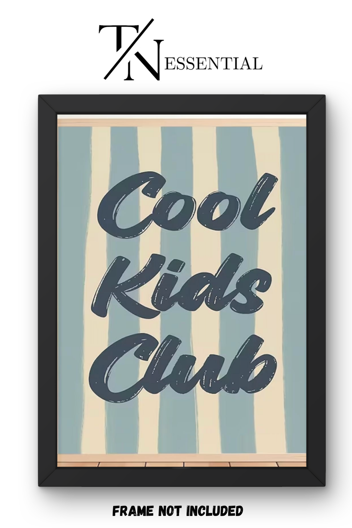 COOL KIDS CLUB CANVAS POSTER