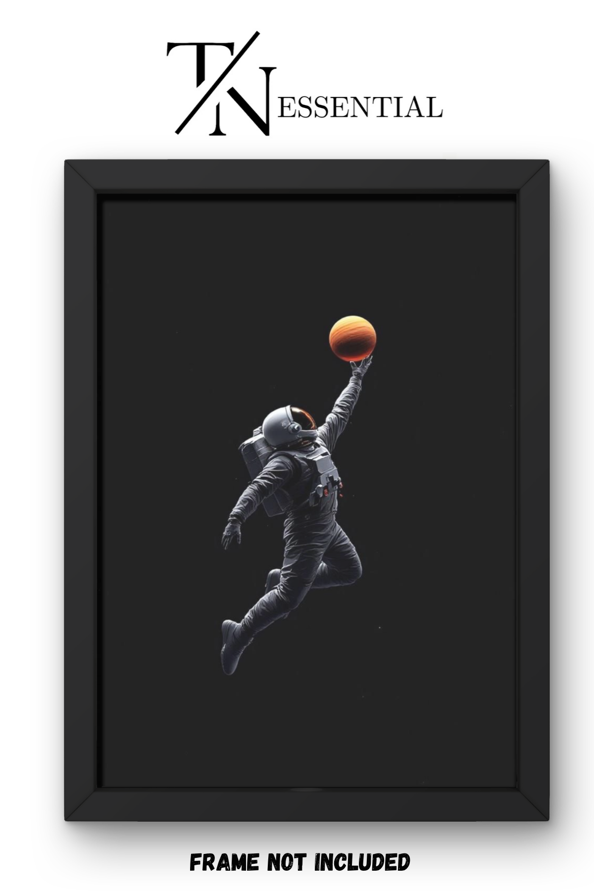 SPACE DUNK ASTRONAUT CANVAS POSTER