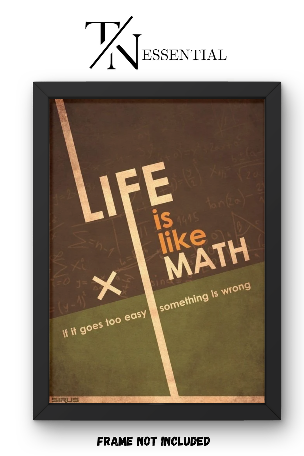 CLASSROOM MOTIVATION QUOTE CANVAS POSTER