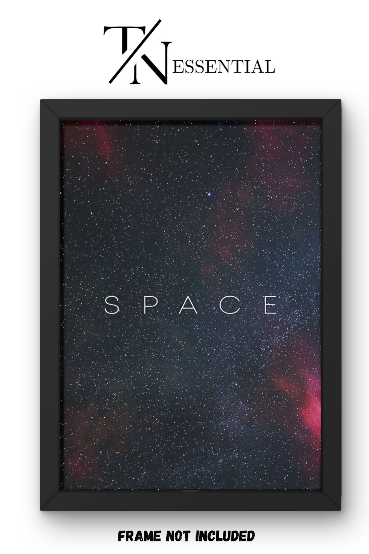 SPACE STARFIELD CANVAS POSTER