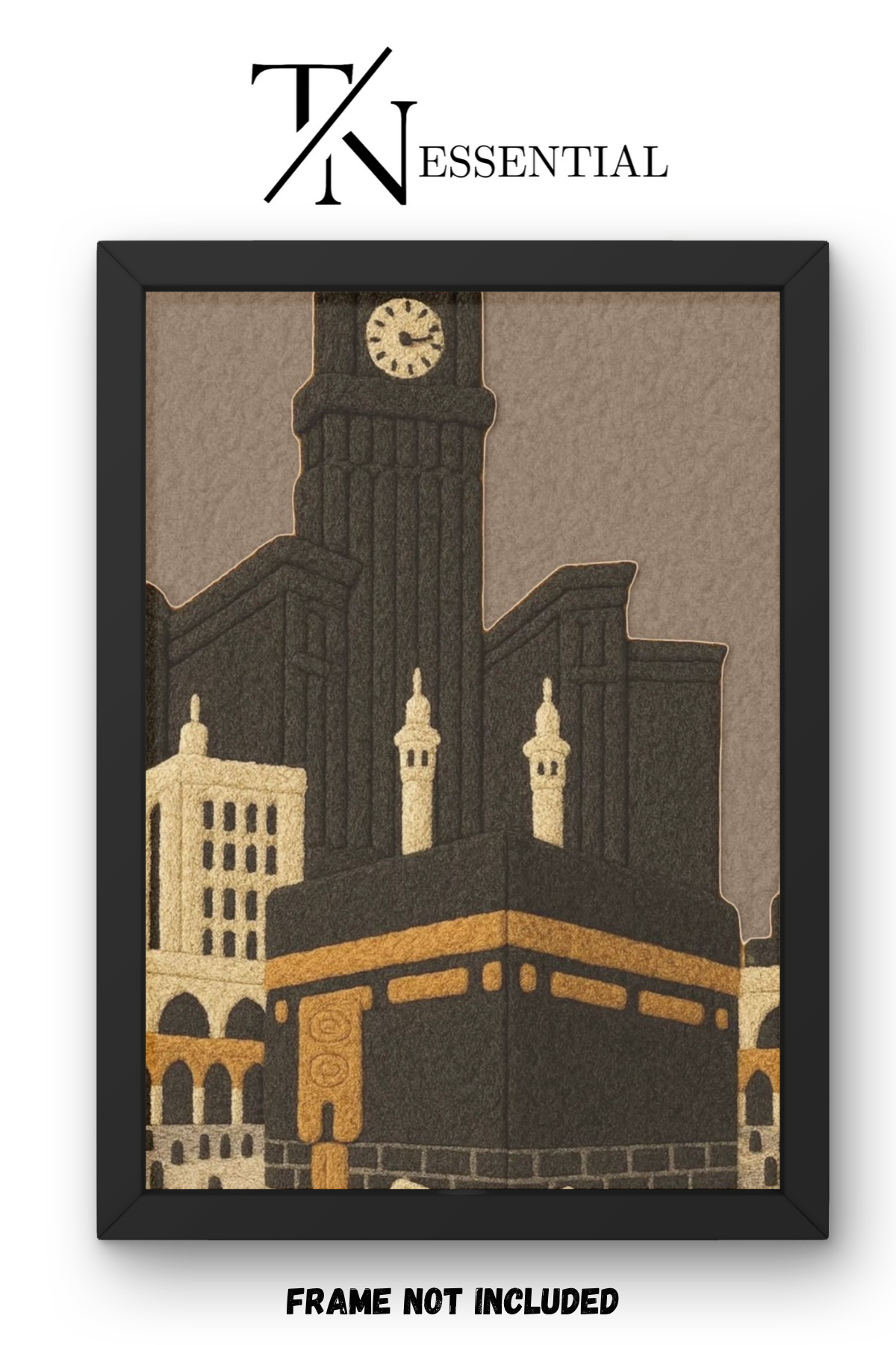 HOLY MAKKAH ISLAMIC CANVAS POSTER