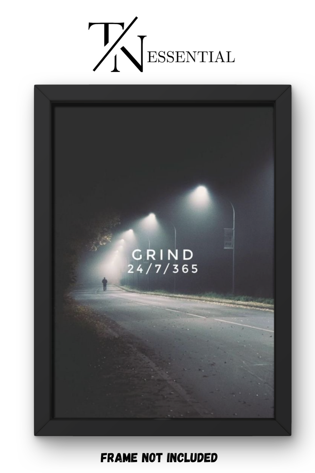 LATE NIGHT GRIND CANVAS POSTER