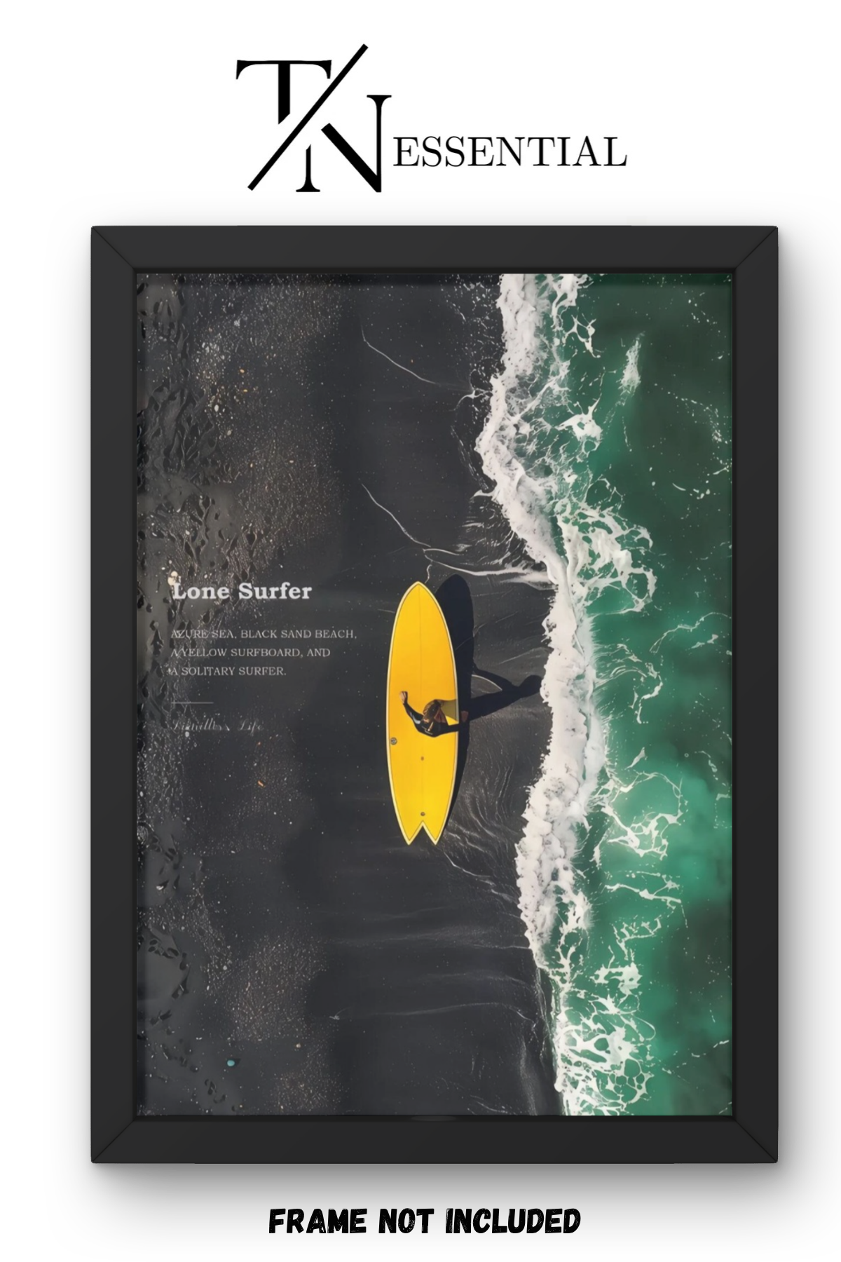SOLO WAVE HUNTER CANVAS POSTER