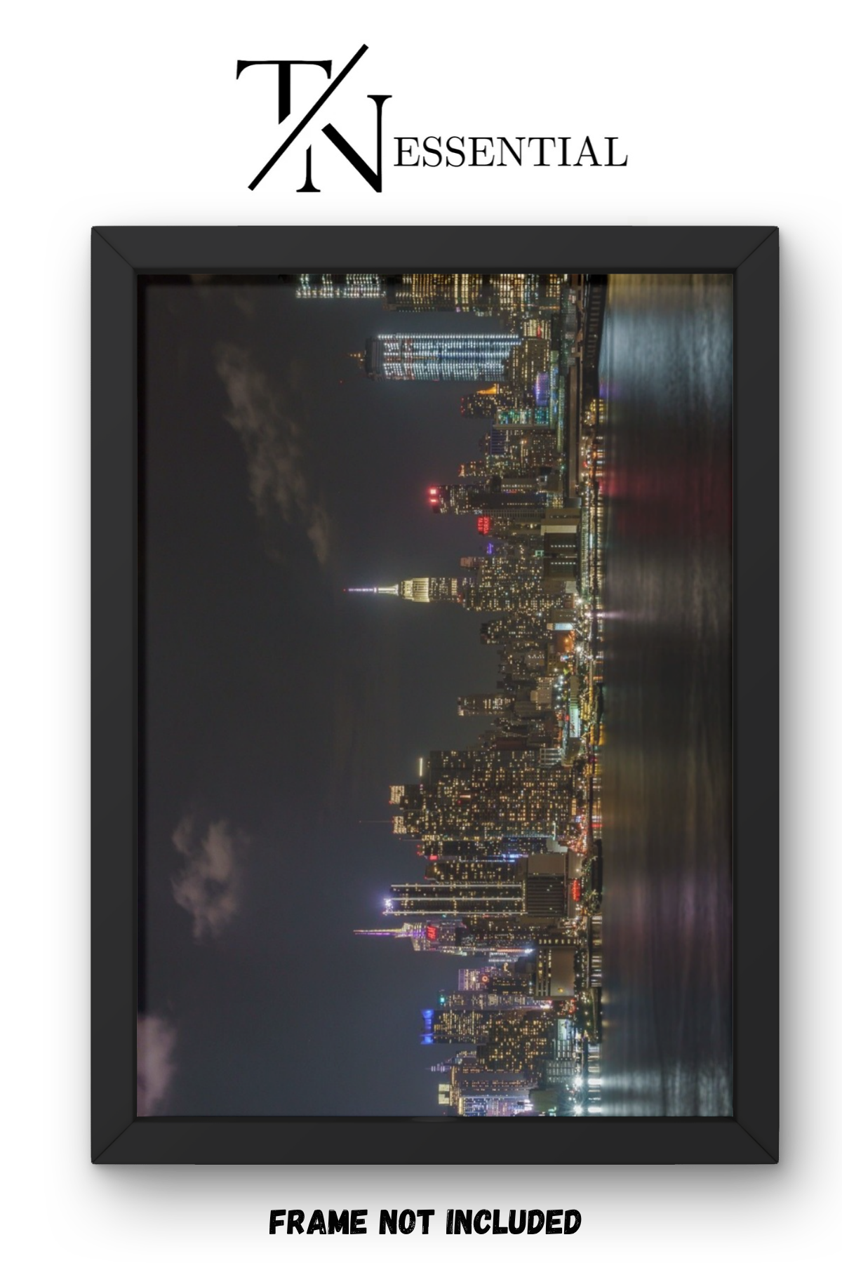 NEW YORK NIGHT HORIZON CANVAS POSTER