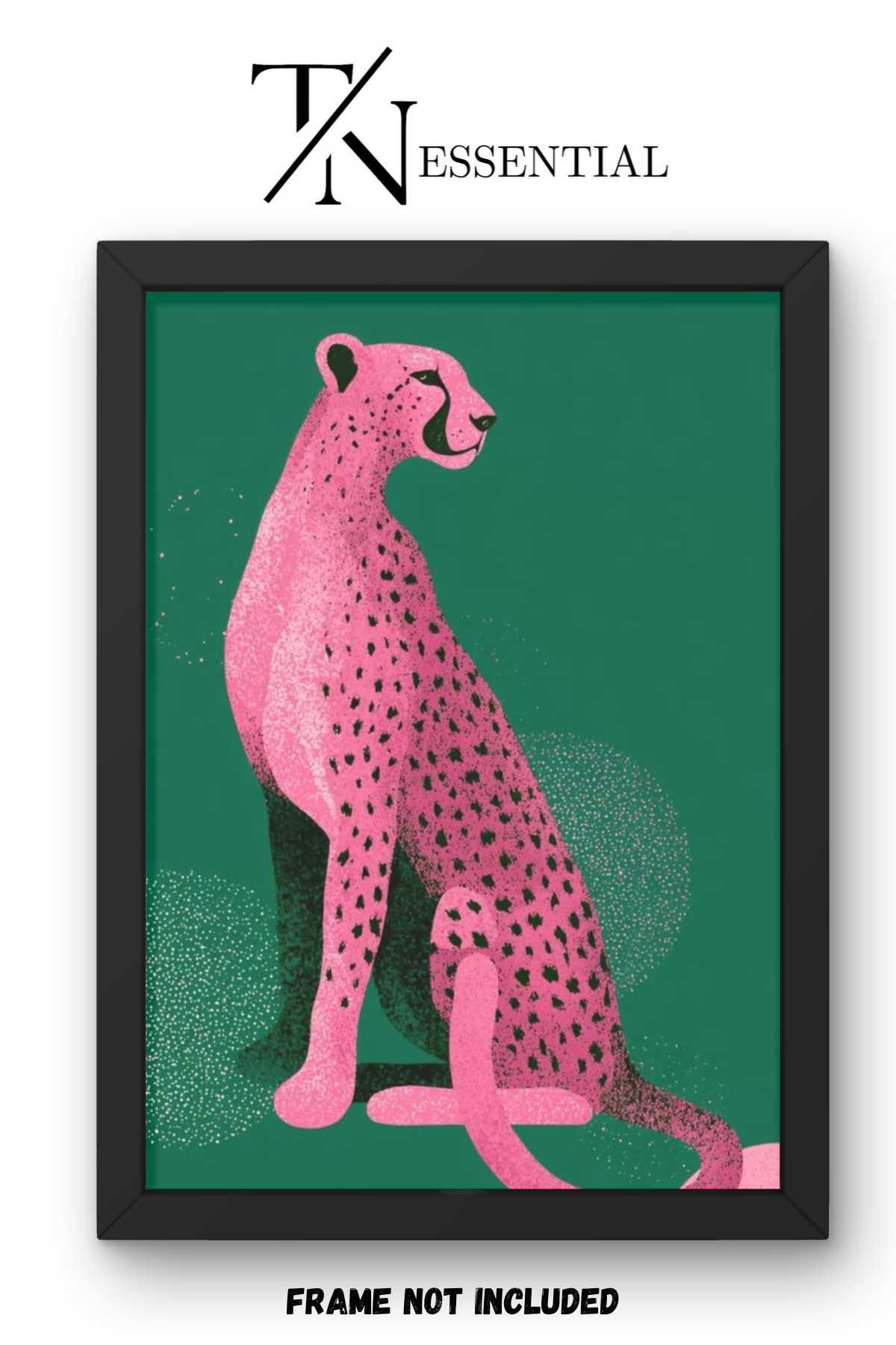 WILD PINK ATTITUDE CANVAS POSTER