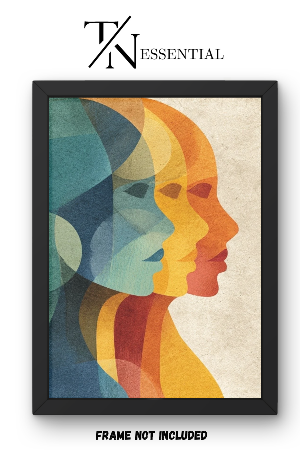 FACES OF PERSPECTIVE CANVAS POSTER