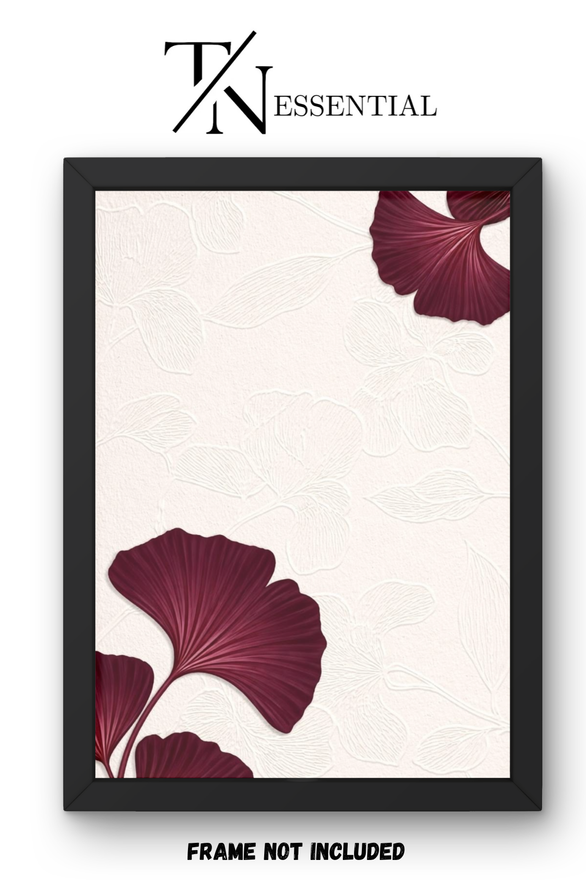 ELEGANT GINKGO BLOOM CANVAS POSTER