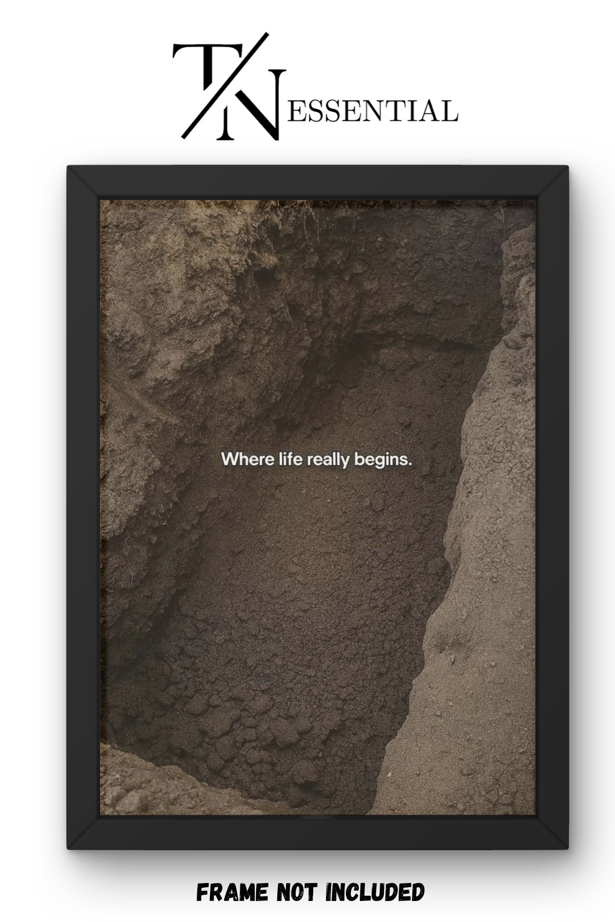 LIFE AFTER DEATH ISLAMIC REMINDER CANVAS POSTER