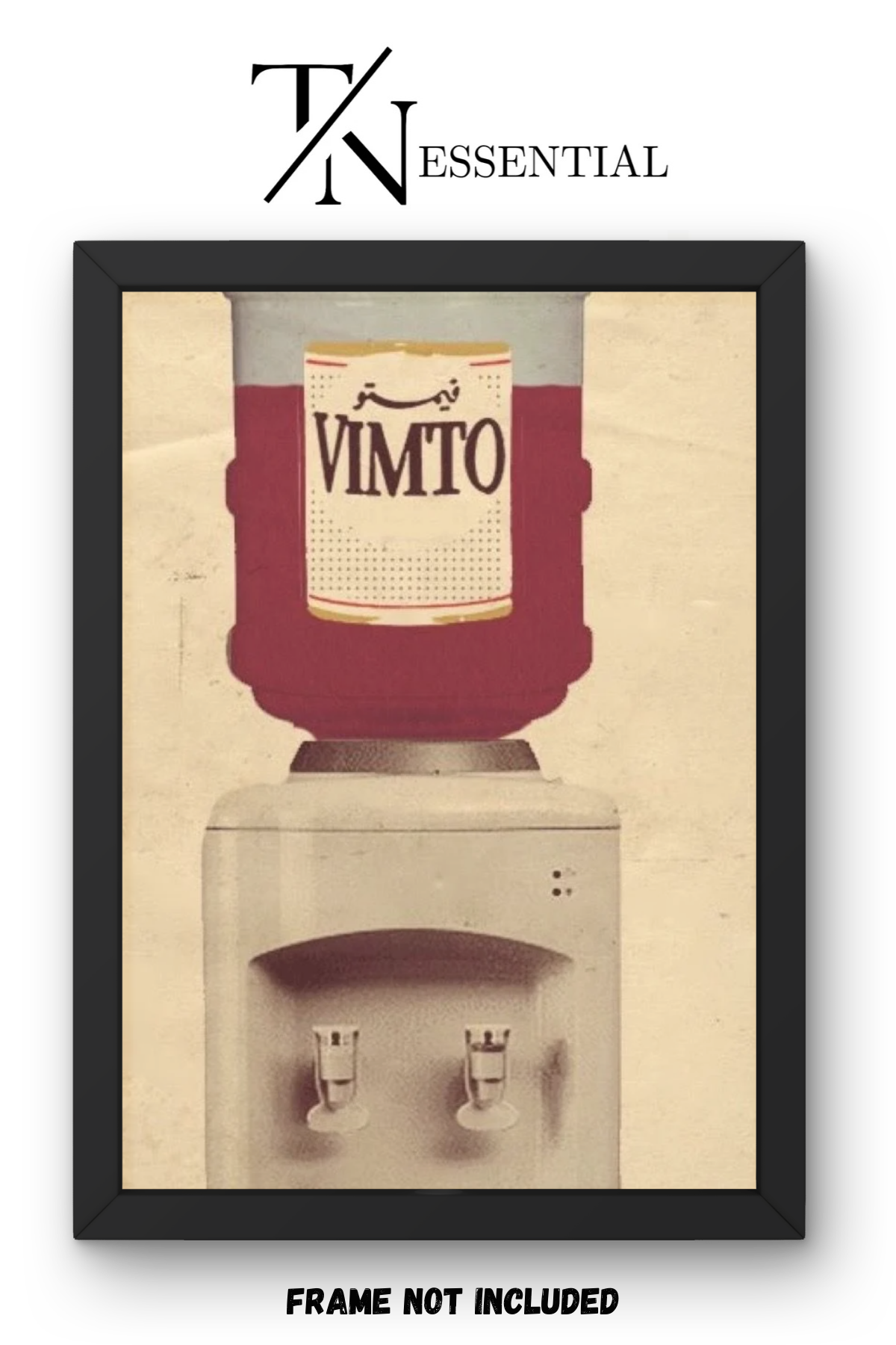 RETRO VIMTO DRINK DISPENSER ART CANVAS POSTER