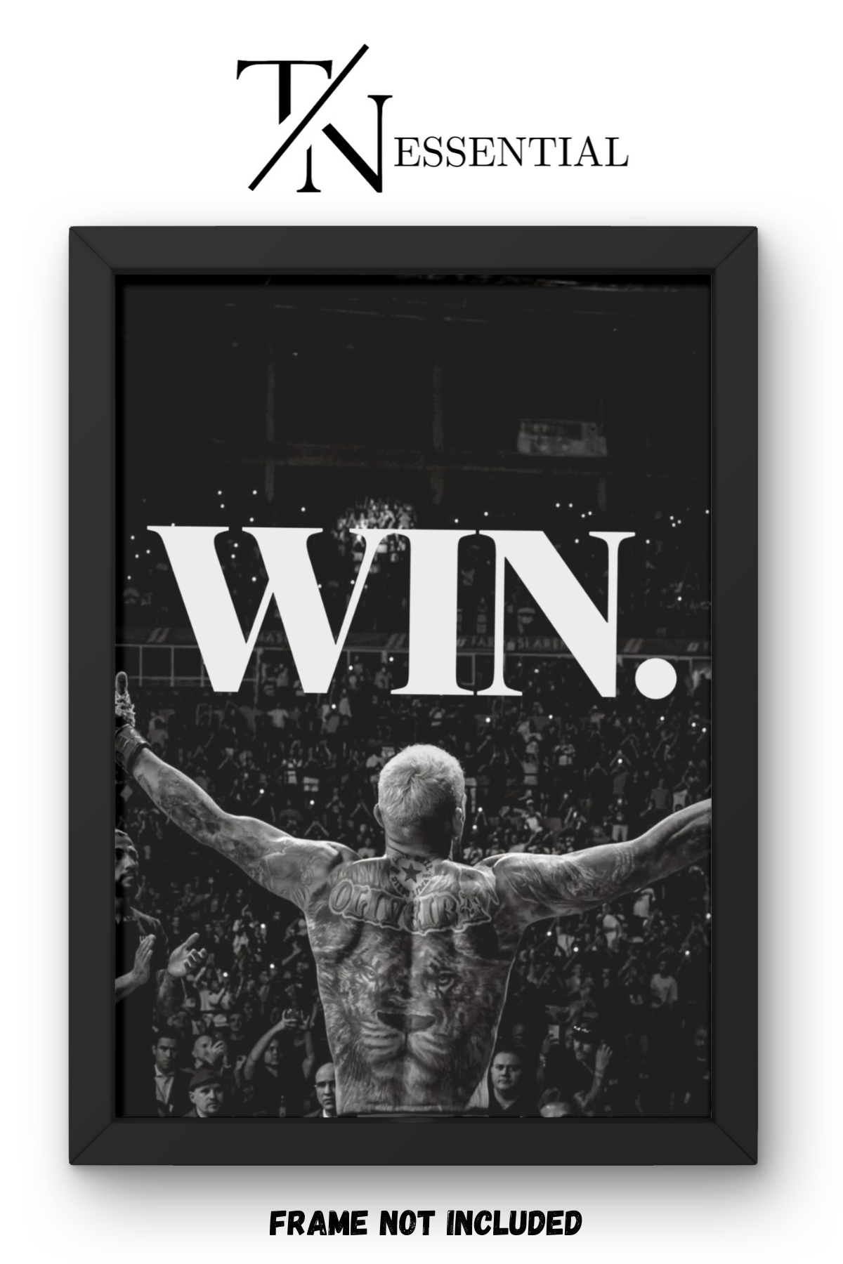 VICTORY MOMENT FIGHT NIGHT CANVAS POSTER