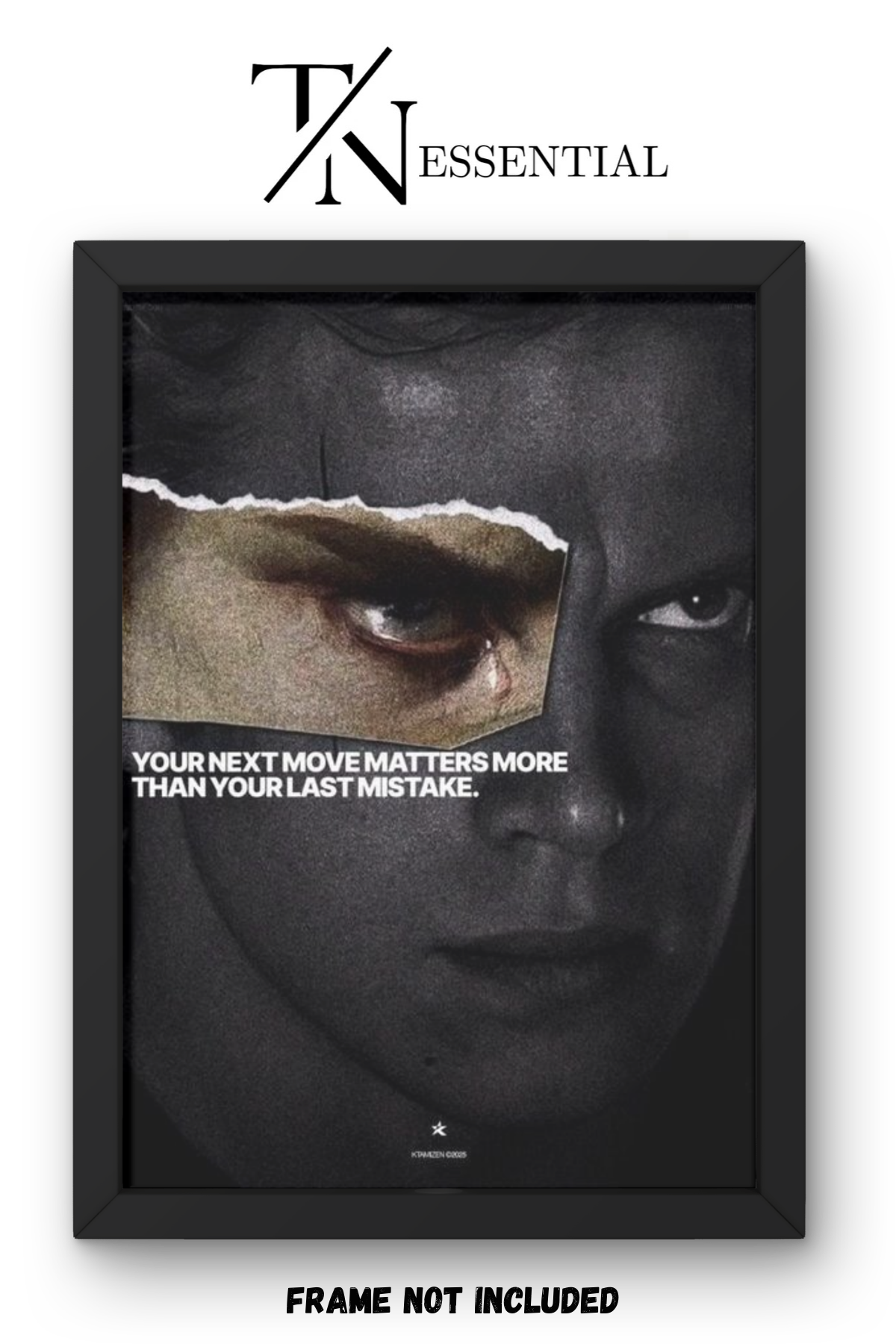 STRATEGIC THINKING MOTIVATION CANVAS POSTER