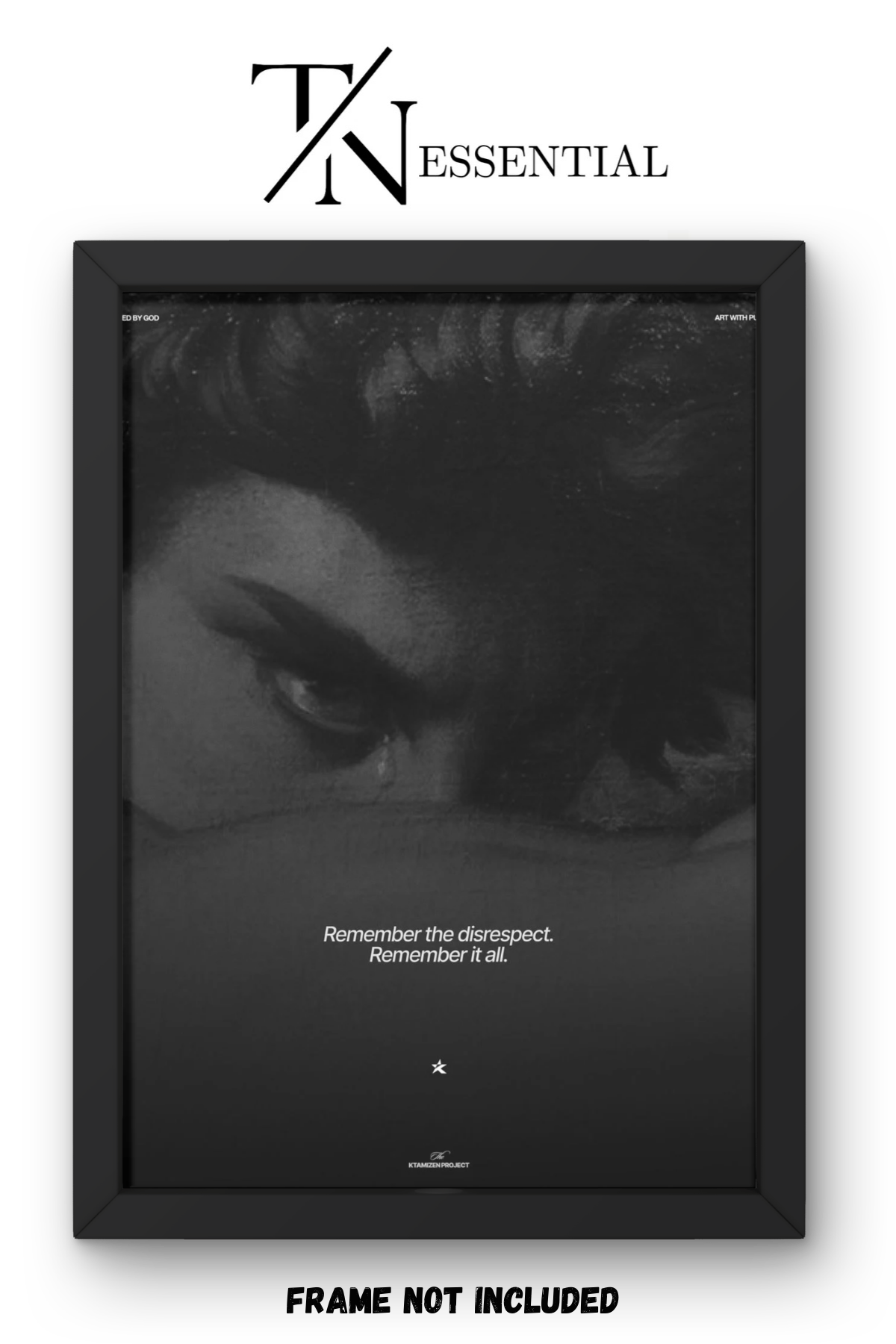 REMEMBER THE DISRESPECT CANVAS POSTER