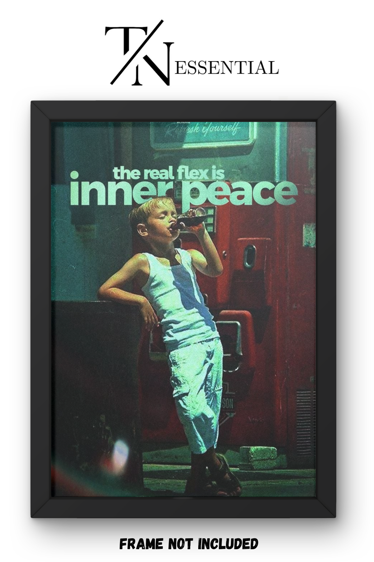 CALM MIND AESTHETIC CANVAS POSTER